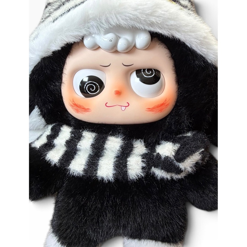 Baby Three 400% V2 Big Plush Cute Planeta HEY ME Vinyl Face Art Toy Doll 12 inch - Picture 2 of 6